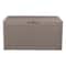 Honey Can Do 100gal Brown Wicker Resin Deck Box